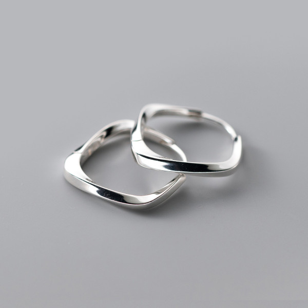 A40967 s925 sterling silver spiral unique design earrings
