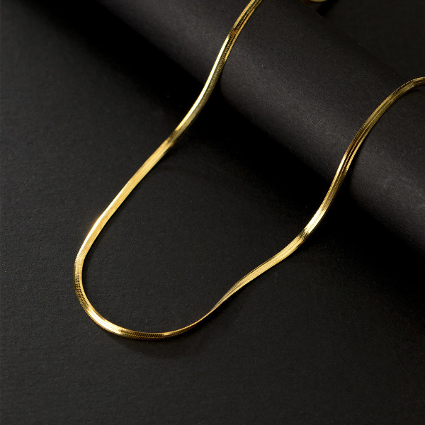 A36929 s925 sterling silver short necklace