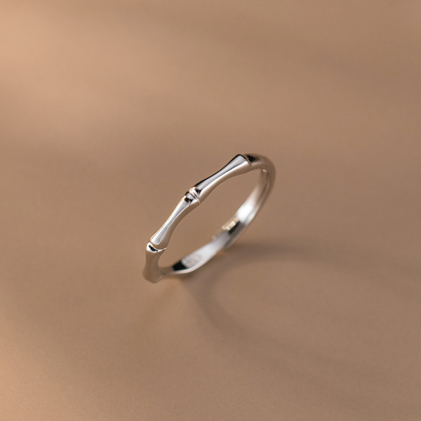 A45029 s925 sterling silver sweet dainty simple ring
