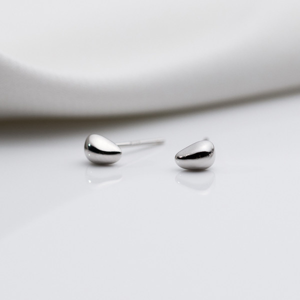 A40139 s925 sterling silver simple stud cute design elegant earrings