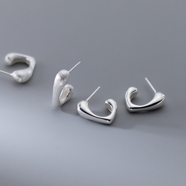 A41111 s925 sterling silver stud earrings earrings
