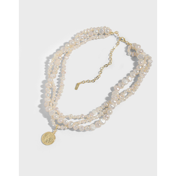 A33339 design multilayer necklace sterling silverS925 c bracelet