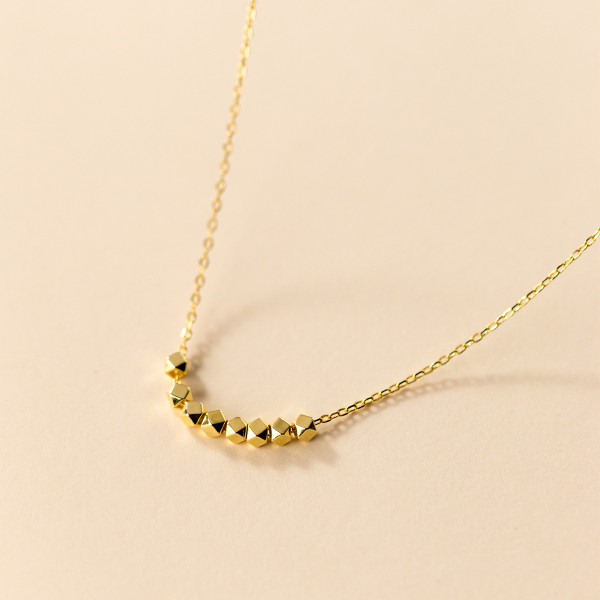 A36899 s925 sterling silver8 silver necklace