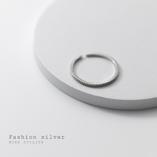 A34369 s925 sterling silver unique chic trendy ring