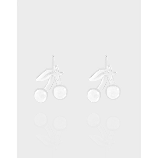 A40524 design simple cute stud sterling silver s925 earrings