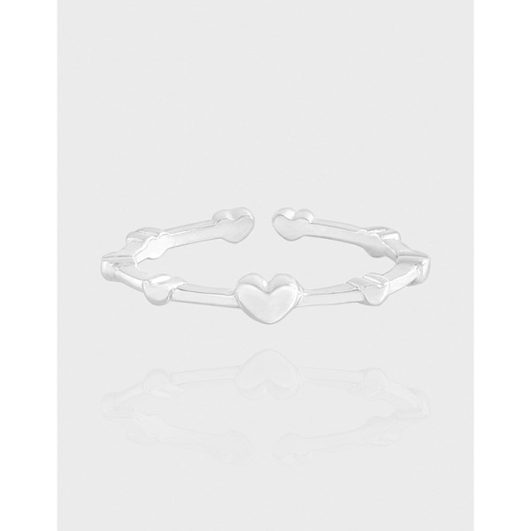 A42632 design heart sterling silver s925 ring