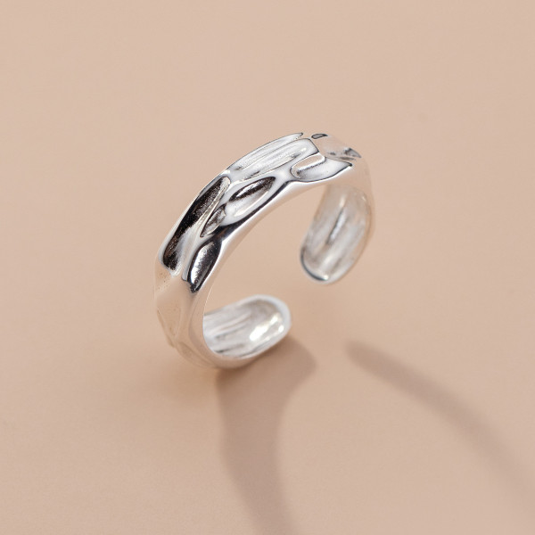 A39318 s925 sterling silver unique design ring