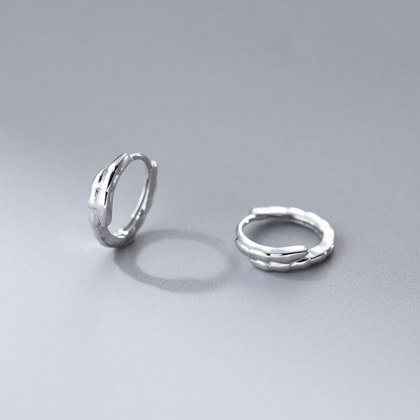 A46010 s925 sterling silver dainty simple fashion elegant stud earrings