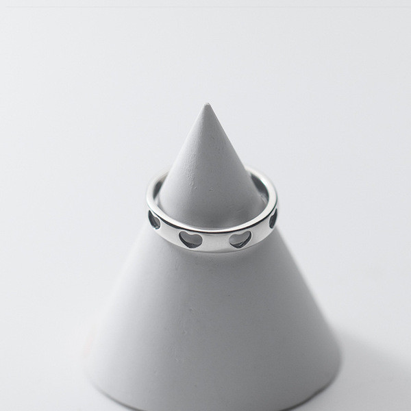 A34345 s925 sterling silver silver vintage ring