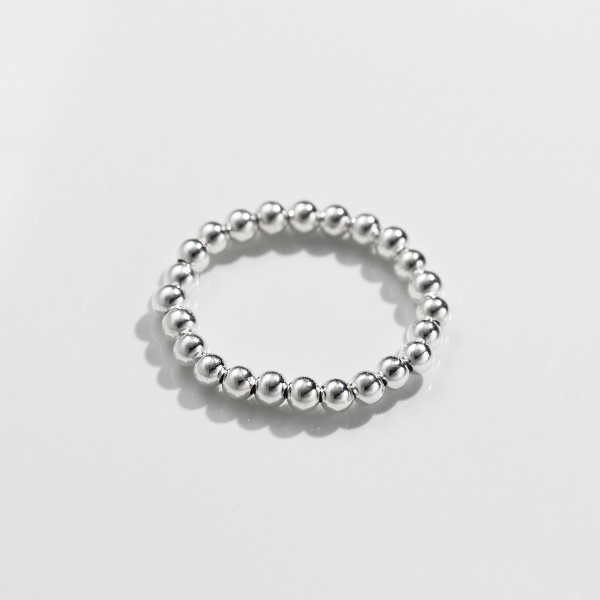 A44586 s925 sterling silver simple fashion elegant trendy ring