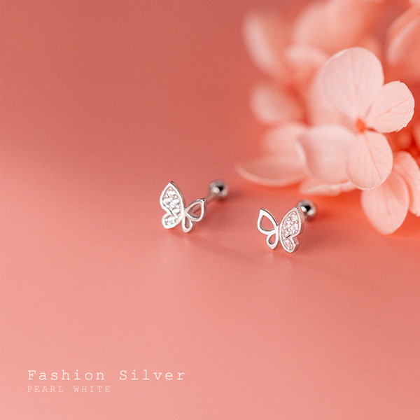 A34705 s925 sterling silver sweet earrings