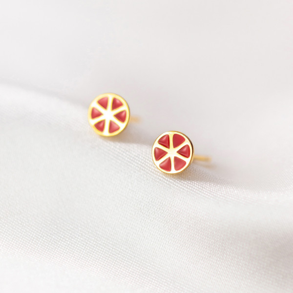 A36653 s925 sterling silver unique earrings