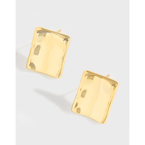 A34923 design simple geometric square irregular earrings