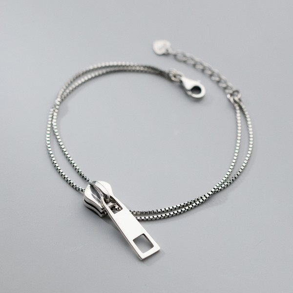 A38128 s925 sterling silver thai charm vintage design bracelet