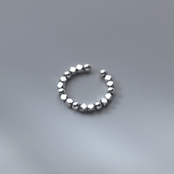 A36263 s925 sterling silver silver vintage geometric ring