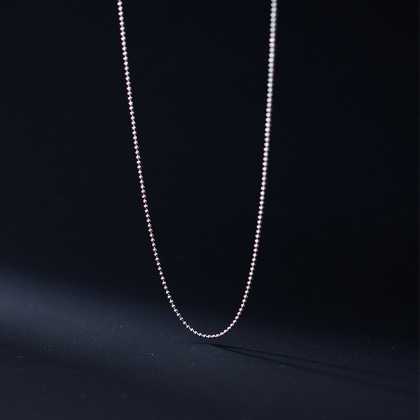 A34129 s925 sterling silver fashion necklace