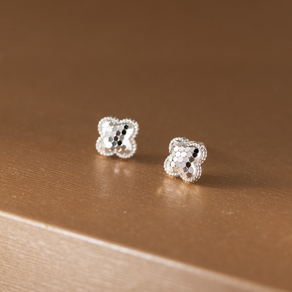 A45224 s925 sterling silver trendy sweet stud earrings