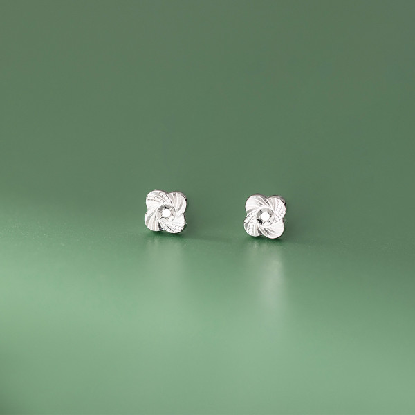 A45225 s925 sterling silver trendy sweet stud earrings