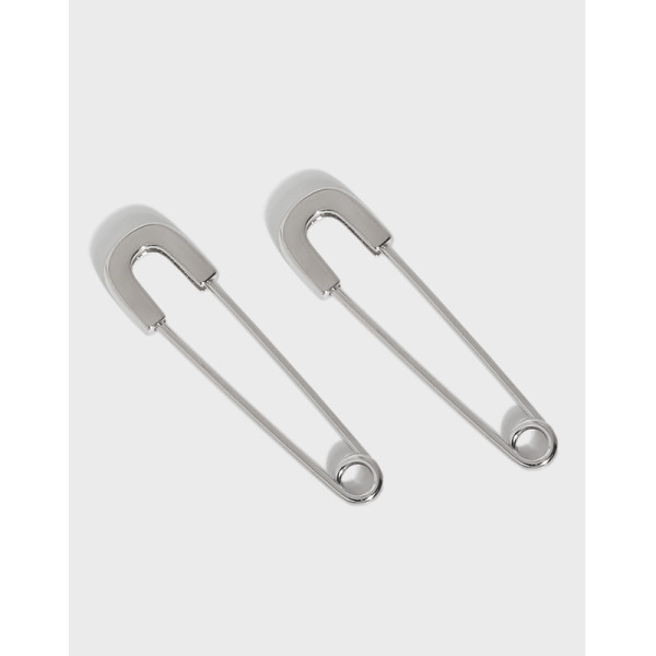 A37607 s925 sterling silver elegant earrings
