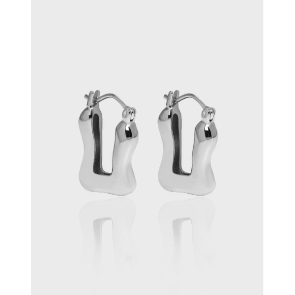 A37377 design minimalist quality s925 sterling silver earrings