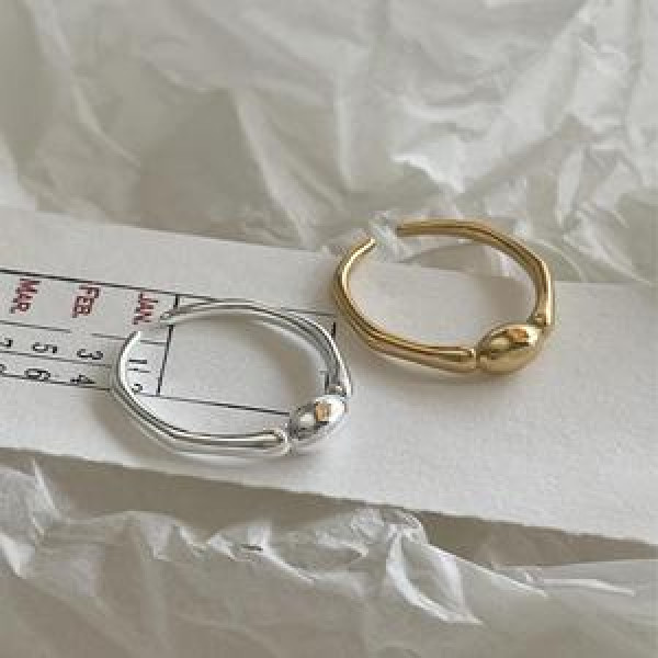 A46051 simple s925 sterling silver ring