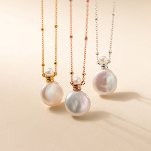A42820 s925 sterling silver fashion sweet elegant necklace