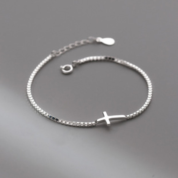 A38071 s925 sterling silver charm design unique elegant bracelet