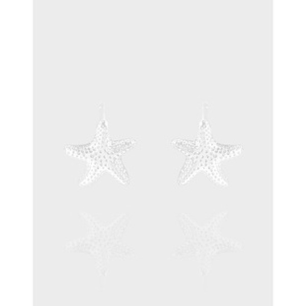 A39866 design minimalist stars quality stud sterling silver s925 earrings