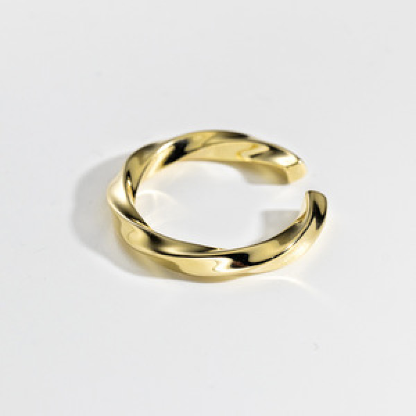 A43511 s925 silver fashion simple elegant ring