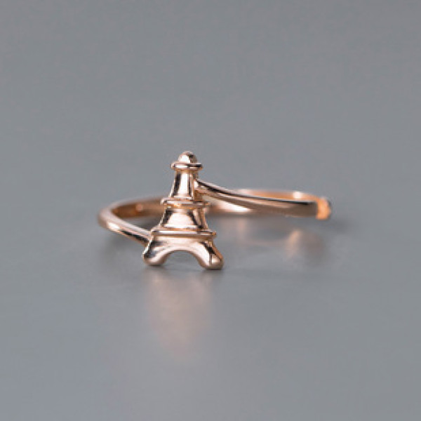 A38295 s925 sterling silver unique simple ring