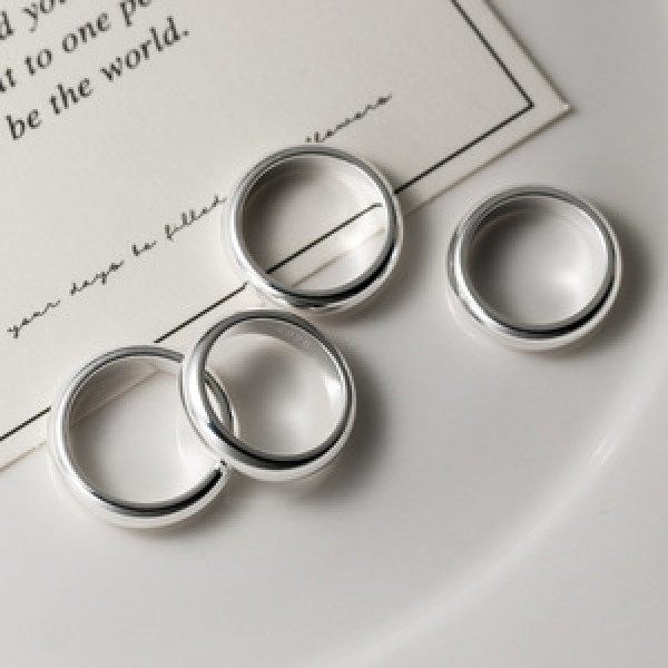 A44157 s925 sterling silver hot ring