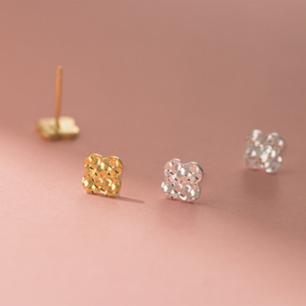 A42760 s925 sterling silver stud sweet earrings