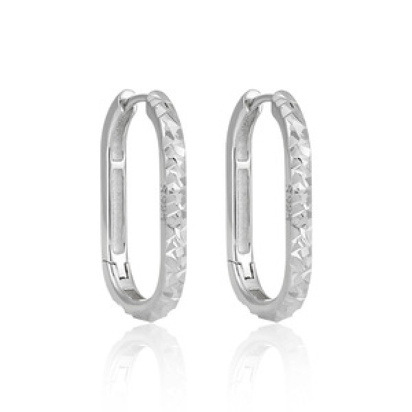 A44233 s925 sterling silver unique earrings