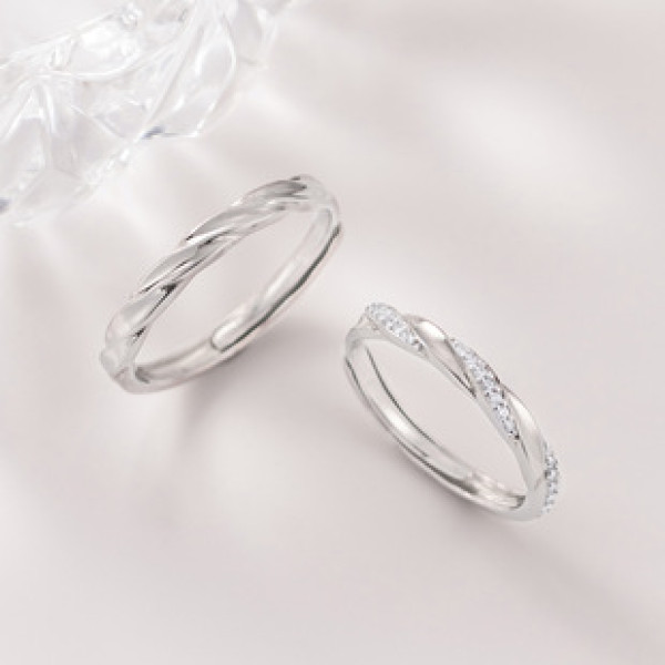 A39192 s925 sterling silver rhinestone elegant ring