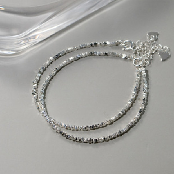 A42682 s925 silver charm design handmade bracelet