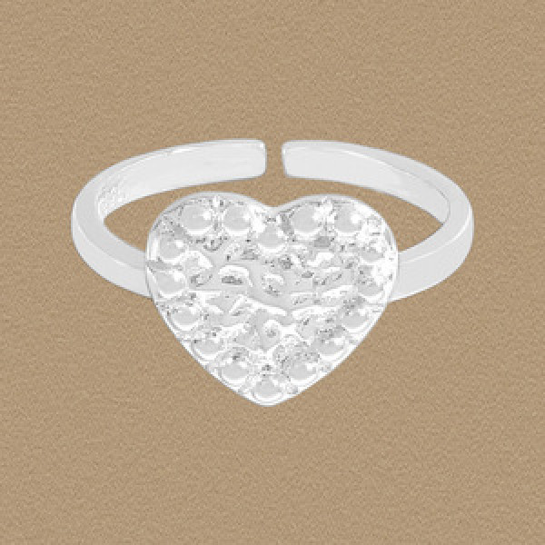 A44292 heart sterling silver s925 heartshape ring