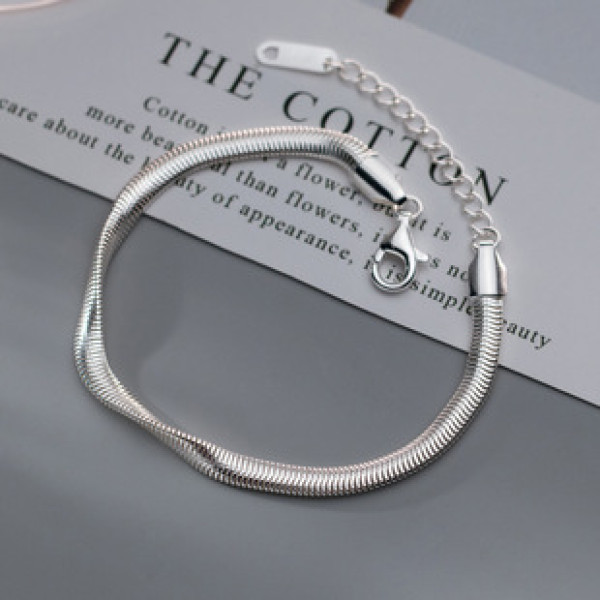 A41359 s925 sterling silver unique charm bracelet