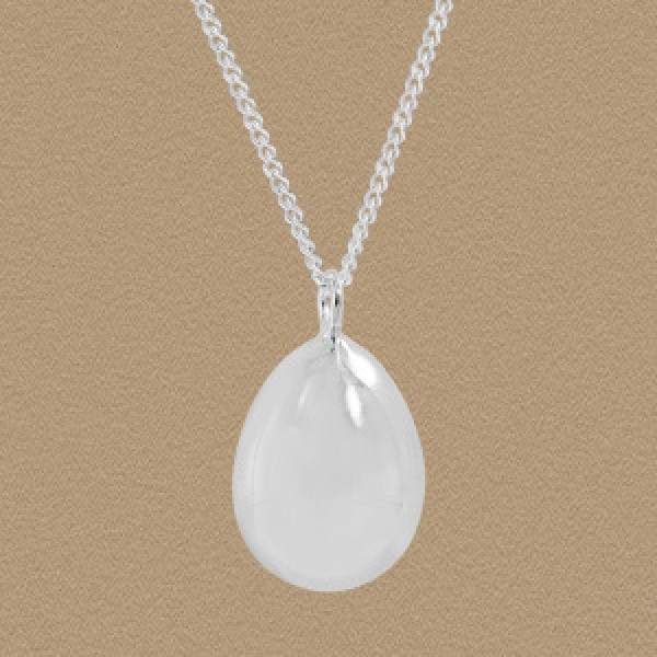 A44656 fashion teardrop sterling silver s925 long necklace