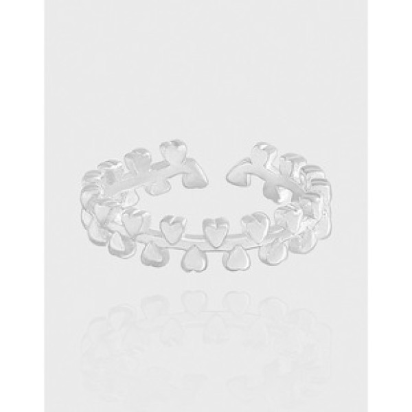 A42633 design heart sterling silver s925 ring