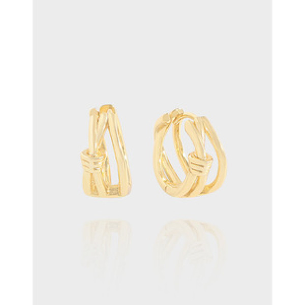 A39394 design bar quality sterling silver s925 earrings