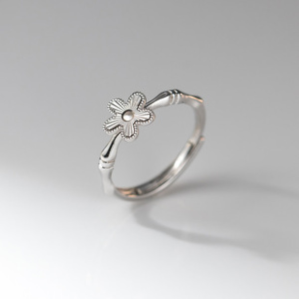 A42458 s925 sterling silver trendy sweet ring