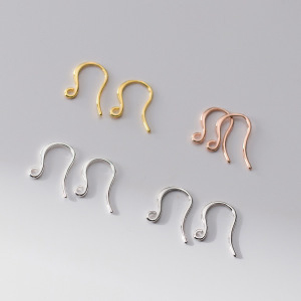 A44770 s925 sterling silver dainty simple elegant fashion stud earrings
