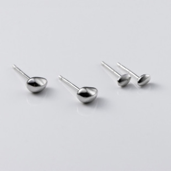 A41983 s925 sterling silver stud fashion simple design earrings