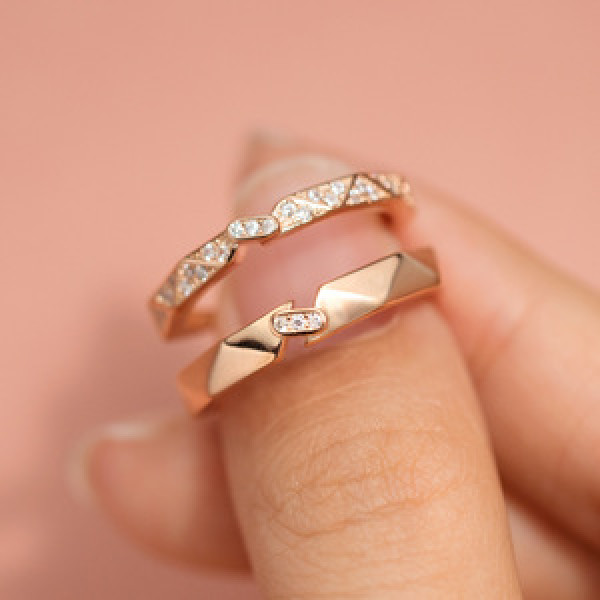 A43789 s925 sterling silver rhinestone ring