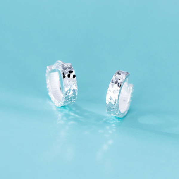 A45937 silver trendy sweet stud earrings