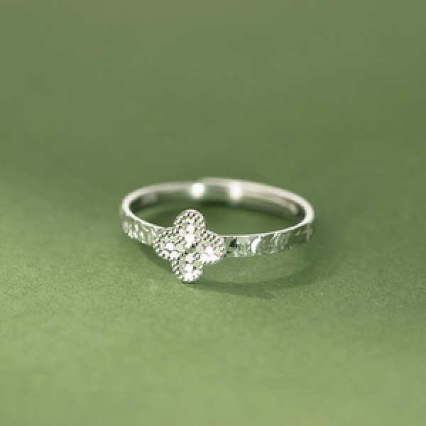 A45772 s925 sterling silver trendy sweet ring