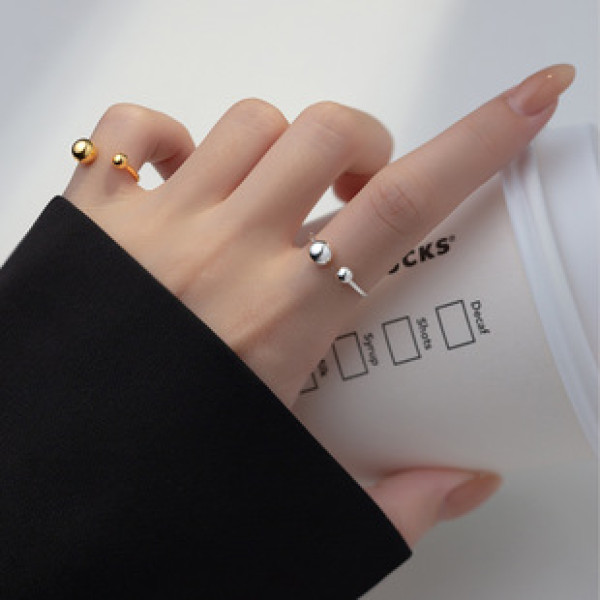A39250 s925 sterling silver big design ring