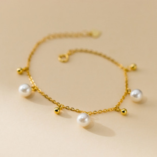 A42972 s925 silver charm trendy sweet bracelet