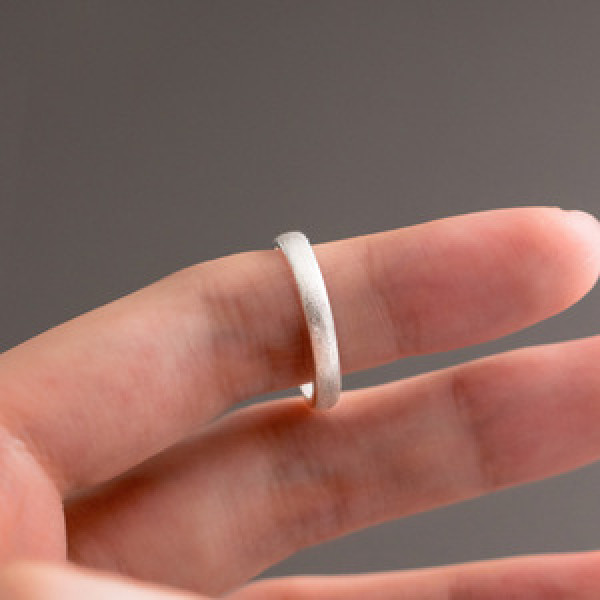 A43547 s925 sterling silver adjustable ring