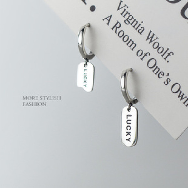 A38515 s925 sterling silver elegant thai earrings